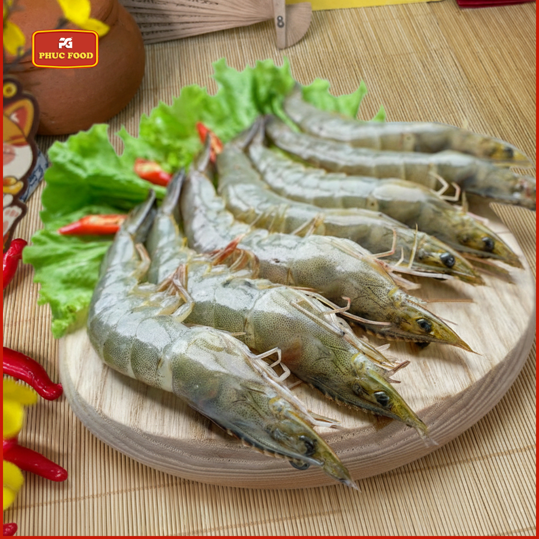 Tôm Thẻ Chân Trắng